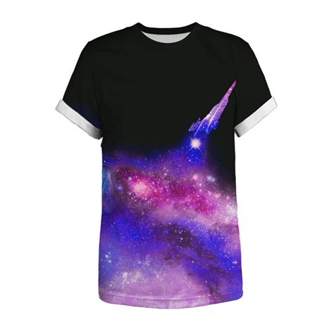 Leesoon Men's Graphic T shirts Galaxy Pattern Funny 3D Pattern ...