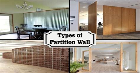 partition walls