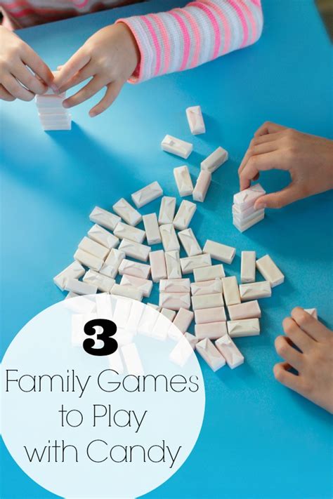 3 Family Games to Play with Candy - Make and Takes