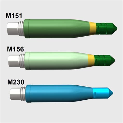 3D file Hydra 70mm (2.75in) Rocket and Warheads 🚀・3D printer model to download・Cults