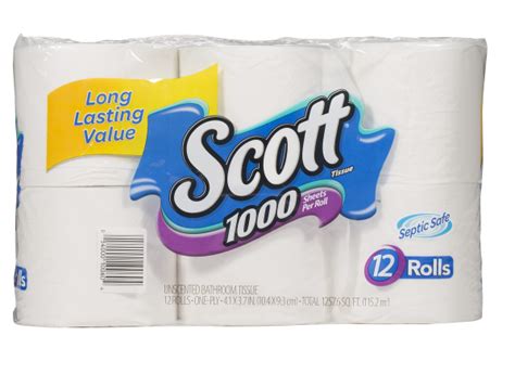 Scott 1000 toilet paper - Consumer Reports