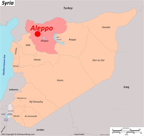 Collection 97+ Images Where Is Aleppo Syria On A Map Sharp