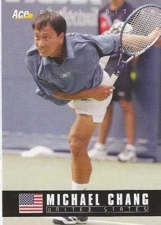 Michael Chang Tennis Card