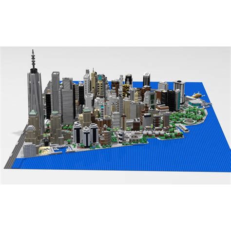 Lower Manhattan LEGO© MOC