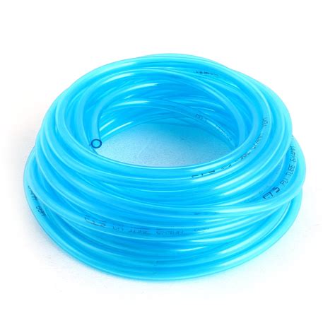 6mm x 4mm Hole PU Pneumatic Air Tube Airline Tubing Clear Blue 31.4Ft Length - Walmart.com