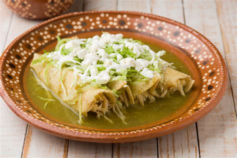 Enchiladas Verdes, Mexican Green Enchiladas