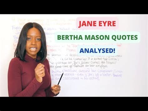 Bertha Mason Character Quotes & Word-Level Analysis! | 'Jane Eyre' Quotations For English GCSE ...