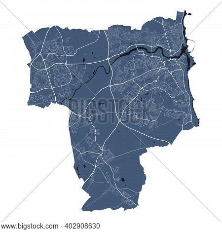 Sunderland Map. Vector & Photo (Free Trial) | Bigstock