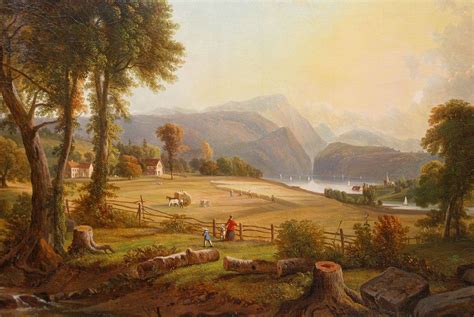 19C Hudson River Valley Painting Attr. to John Casilear - May 21, 2013 | Bill Hood & Sons Art ...