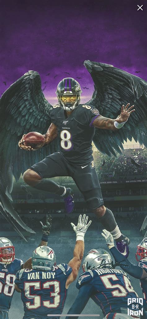 Lamar Jackson | Nfl football art, Ravens football, Nfl football pictures