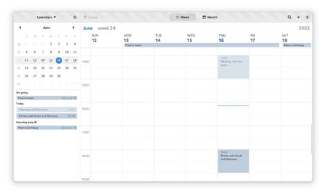 GNOME Calendar's New WIP Sidebar Looks Very Useful - OMG! Linux