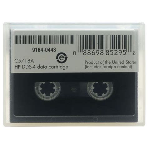 HP 4mm DDS-4 20/40GB Data Tape Cartridge - C5718A