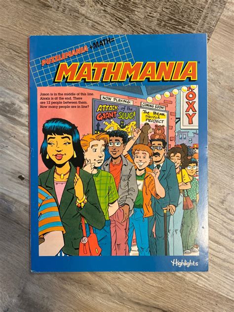 Mathmania Puzzle Book by Highlights – Homeschool Central