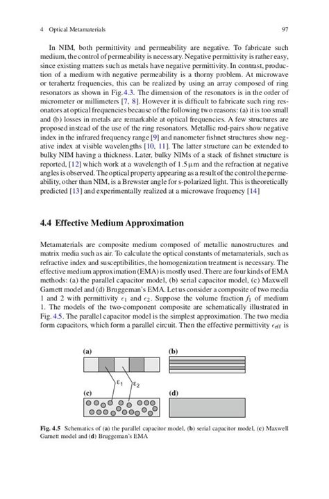 Optical properties of advanced materials