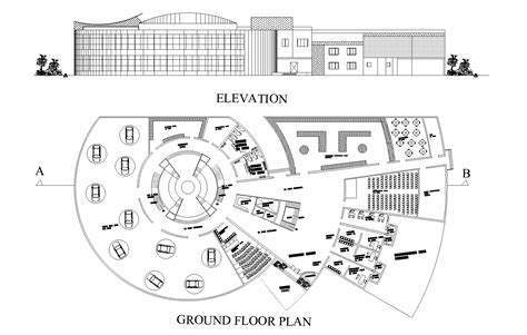 Cultural Centre Floor Plan - Image to u