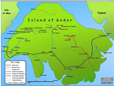 Sodor Map