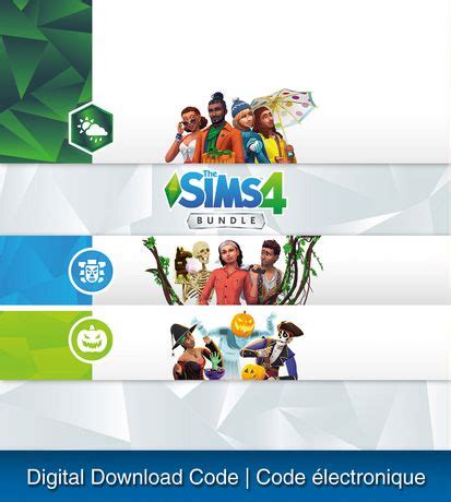 PS4 The Sims 4 Bundle - Seasons | Jungle Adventure | Spooky Stuff [Download] - Walmart.ca