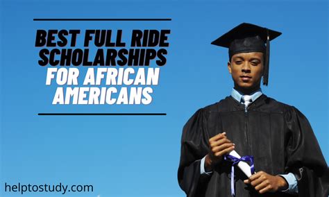 Best Full Ride Scholarships for African Americans