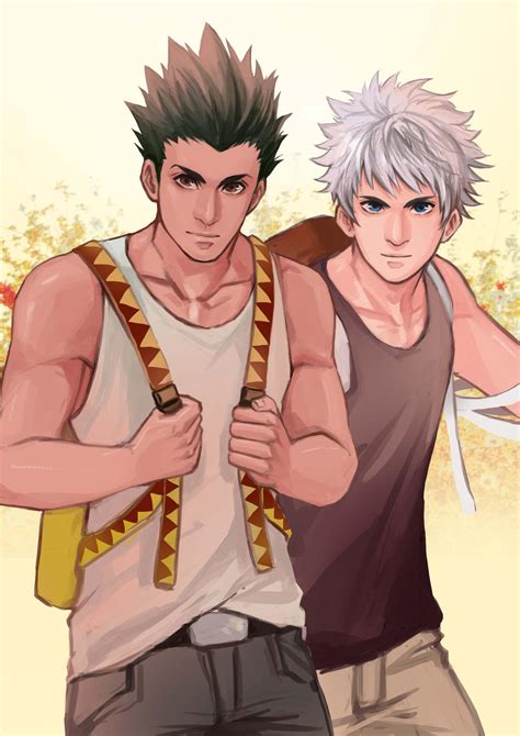 Gon and Killua by maorenc on DeviantArt