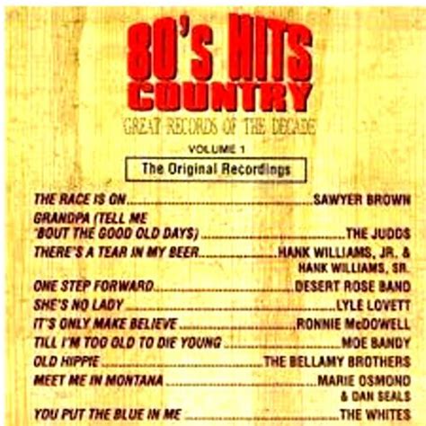 Various Artists - 80's Hits Country No. 1 (CD) - Amoeba Music