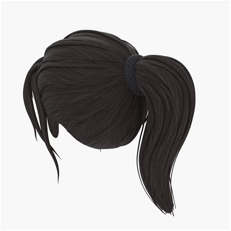 3D cartoon hair - TurboSquid 1310464