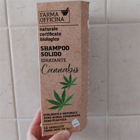 Farma officina Shampoo solido idratante Cannabis Review | abillion