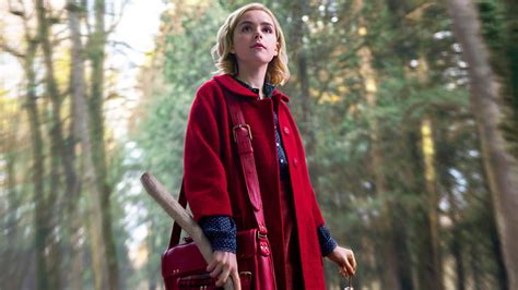 HD wallpaper: the chilling adventures of sabrina, tv shows, netflix, kiernan shipka | Wallpaper ...