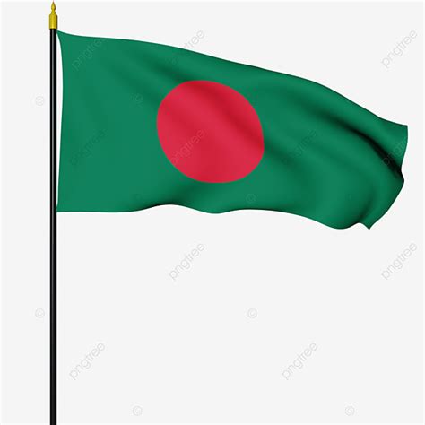 Bangladesh Flag Clipart Transparent PNG Hd, Waving Bangladesh Flag ...