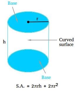 Surface Area of a Cylinder - Definition, Derivation, and Examples