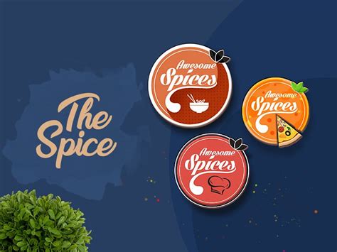 The Spice Logo (With images) | Spice logo, Food packaging design, Graphic design branding