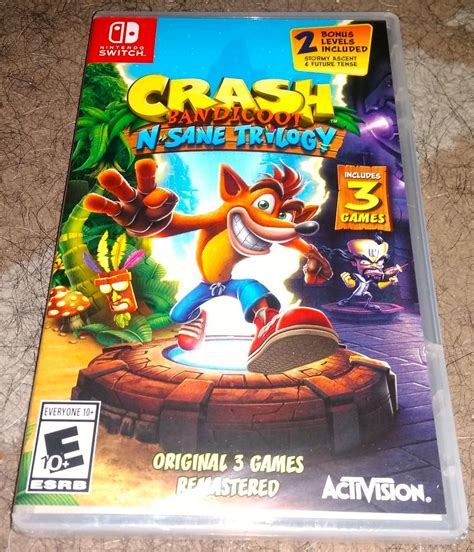 Crash Bandicoot N Sane Trilogy Nintendo Switch - $ 850.00 en Mercado Libre