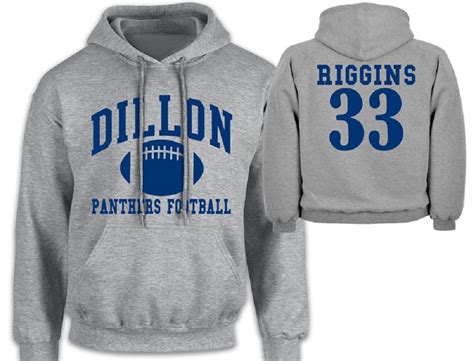 Dillon Panthers Friday Night Lights Riggins Hoodie Unisex - Etsy