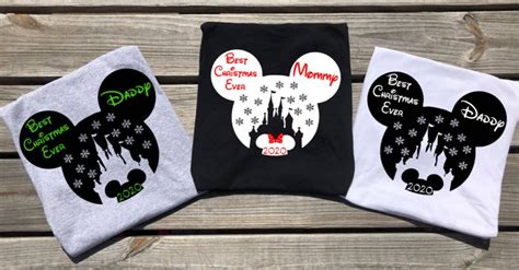 Disney Christmas Family Shirts Disney Family Shirts Matching - Etsy