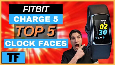 FITBIT CHARGE 5 Clock Faces! Best TOP 5 Clock Faces AND How To Change Them! - YouTube