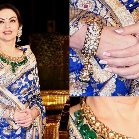 Pin by Kokilaben on 🌸nita ambani🌸 in 2023 | Indian jewellery design ...