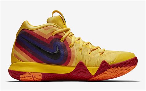 Nike Kyrie 4 Yellow Multicolor Uncle Drew 943807-700 Release Date - SBD