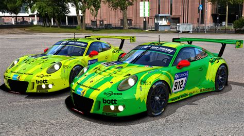 Skins - Porsche 911 GT3 R - Manthey Racing Nurburgring 24h 2018 | RaceDepartment