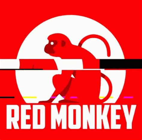 Red Monkey Logo GIF | GIFDB.com