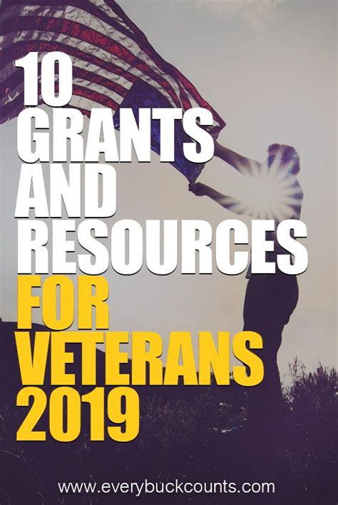 10 Grants and Resources for Veterans 2019 | Grants for veterans, Veterans assistance, Help for ...