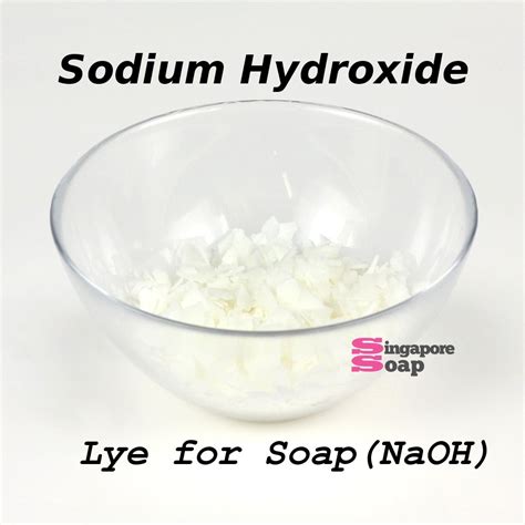 Sodium Hydroxide Pellets (a.k.a. Lye) - Singapore Soap Supplies