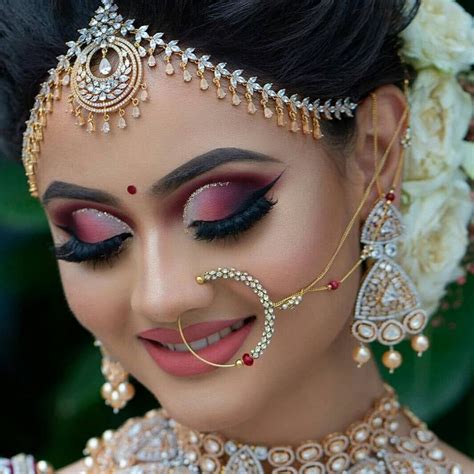 Top 20 Trendy Indian Bridal Makeup Images - Makeup Artist in Delhi