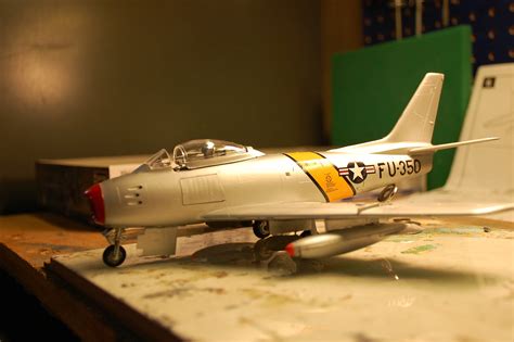 F-86F Sabre Jet -- Plastic Model Airplane Kit -- 1/48 Scale -- #855319 pictures by johncpo41 ...