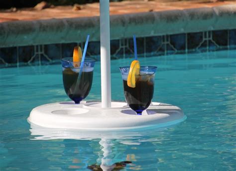 Well, it wouldn't be a good floating pool umbrella if it didn't have cupholders would it? www ...