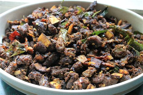 beef fry kerala style in malayalam Beef kerala fry ularthiyathu style recipe preparation stir ...