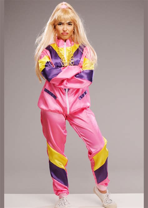 Adult Vicky Pollard Style Pink Tracksuit Costume