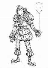 60 Pennywise Coloring Pages  ColoringPagesOnlycom sketch template