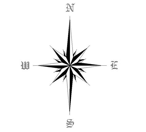 North Sign | Star tattoo designs, North star tattoos, Star tattoos