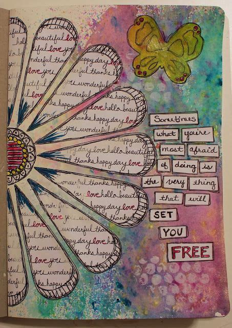 Art Journaling Phobia! | Frosted Designs | Art journal cover, Art journal pages, Art journal ...