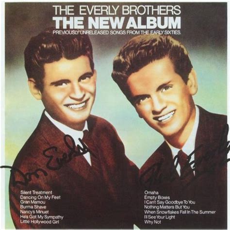 Jim Gordon Discography: The Everly Brothers - The New Album