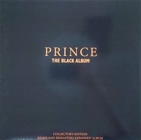 Prince ‎– The Black Album "2LP COLOURED VINYL" | Records LPs Vinyl